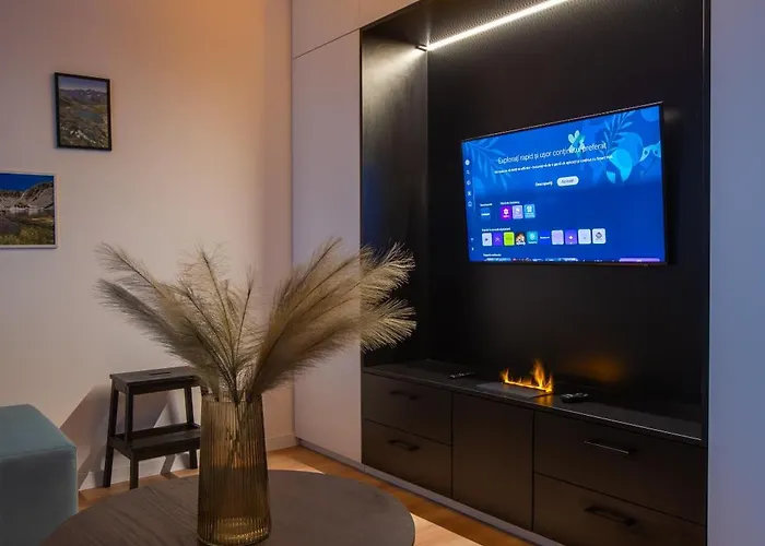 아파트 Fullview Deluxe, Free Underground Parking 티미쇼아라